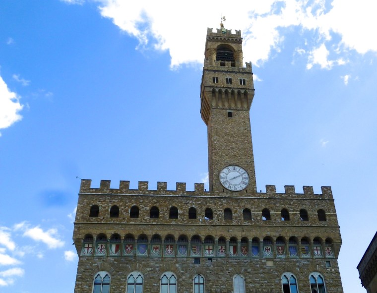Clock, Palazzo della Signoria, Florence