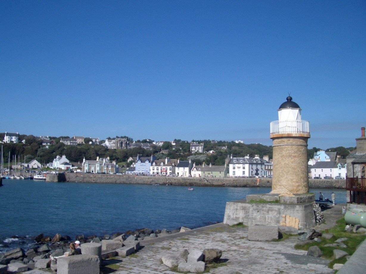 Portpatrick Lighthouse, Galloway (1893) Portpatrick Lighthouse