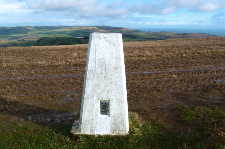 St Catherine's Hill Trig Point IoW 6