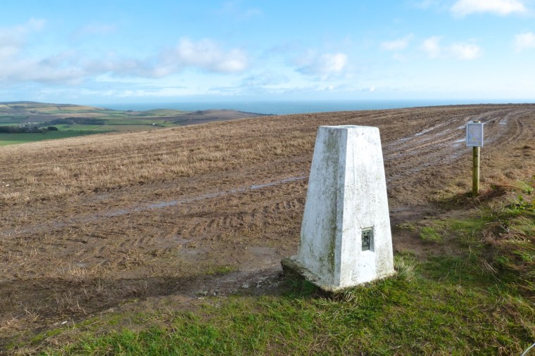St Catherine's Hill Trig Point IoW 7