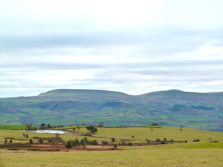 Black Mountains from The Begwyns