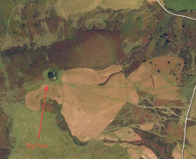 The Begwyns Trig Point Map 3