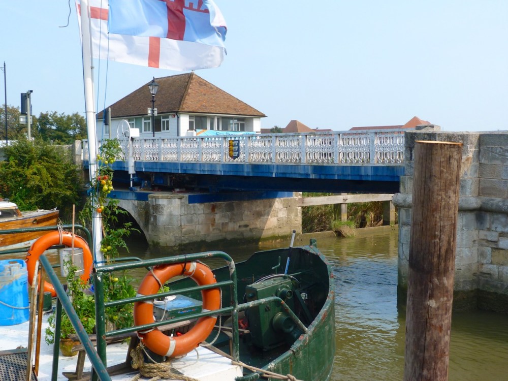 Sandwich - Swing Bridge over River Stour