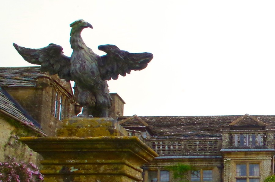 Mapperton House, Dorset - Gatepost