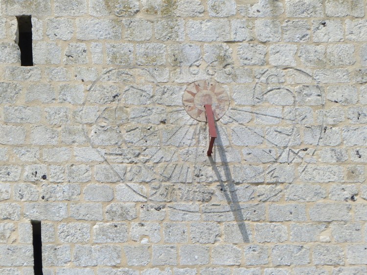 Mass (Scratch) Dial, Jumieges Abbey, France 5