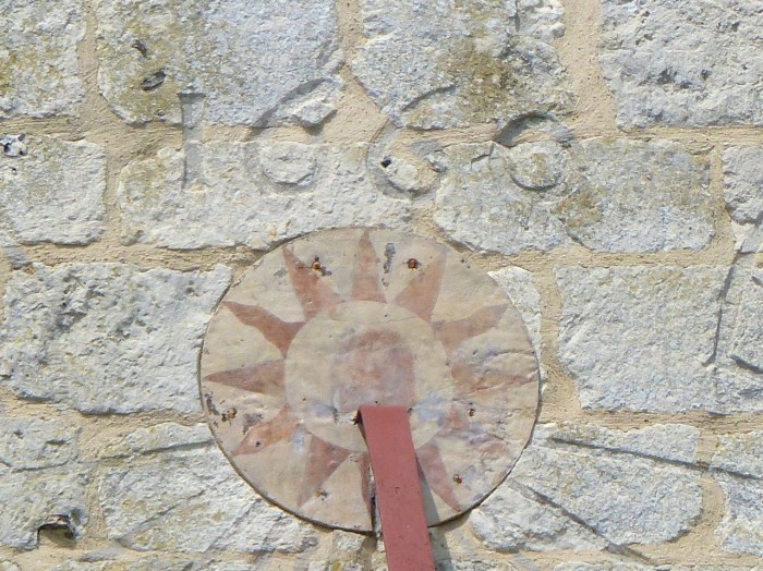 Mass (Scratch) Dial, Jumieges Abbey, France 7