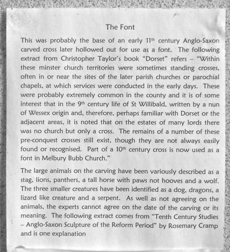 St Mary's Church Melbury Bubb Dorset 13