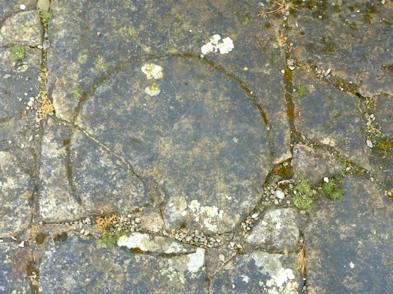 Nave Floor Circles, Shap Abbey, Cumbria