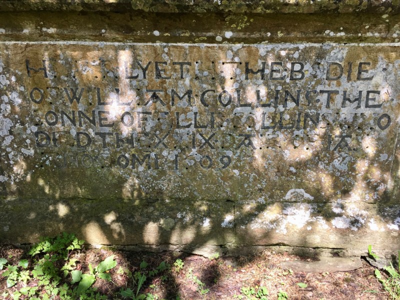 Tomb 1609. All Saints Church Closworth, Somerset