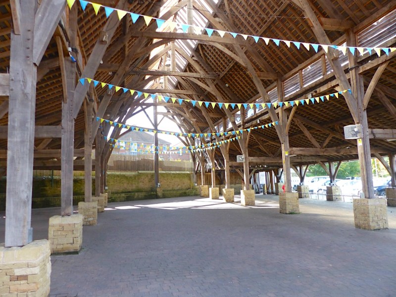 Cruck Market Hall, Penistone Yorks (Keith Salvesen)