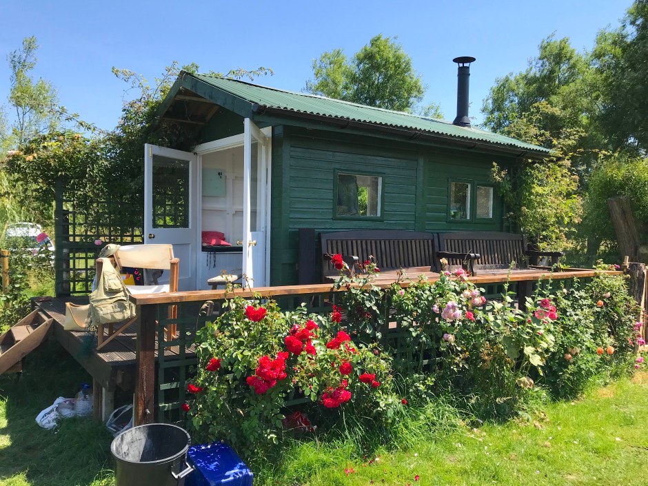 Fishing Hut, River Test Hampshire (Keith Salvesen)