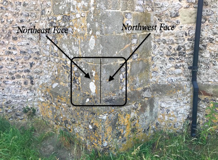 Litlington Church, East Sussex: the sundials (Keith Salvesen)