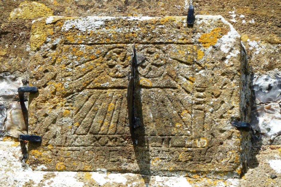 Medieval Mass Sundial, Piddletrenthide Church, Dorset (Keith Salvesen)